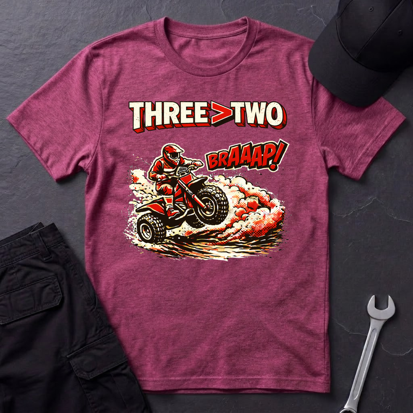 Three > Two  T-Shirt