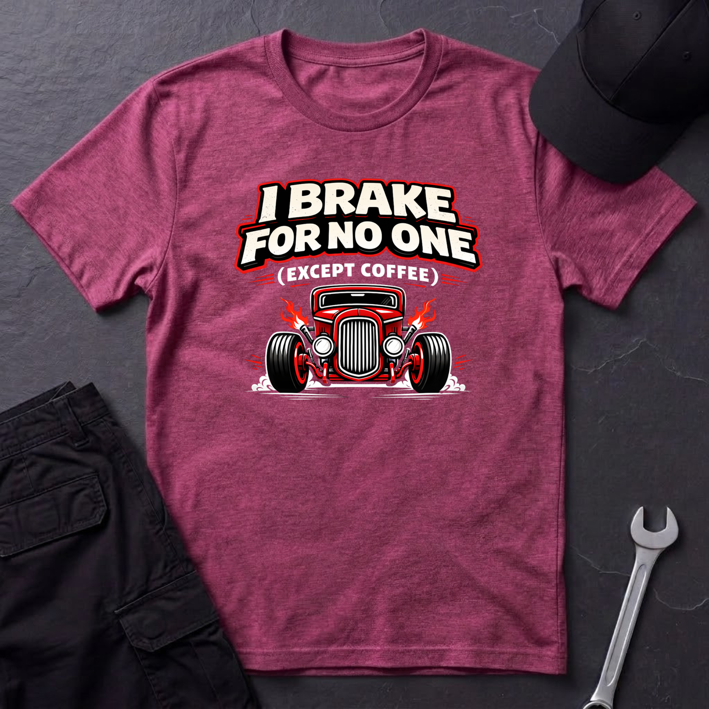 I Brake For No One Except Coffee  T-Shirt
