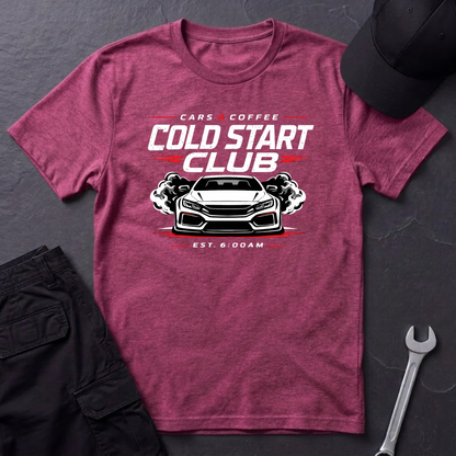Cold Start Club Est 9:00AM T-Shirt