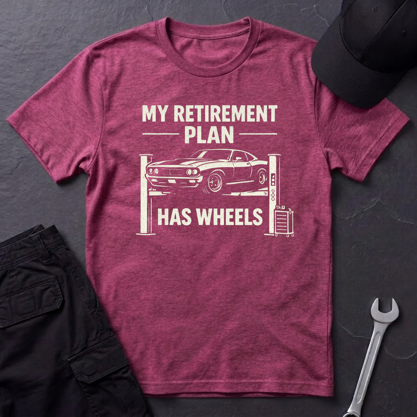 My Retirement Plan Has Wheels  T-Shirt