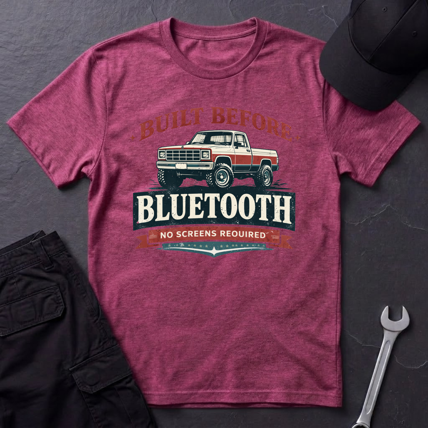 Before Bluetooth Squarebody T-Shirt