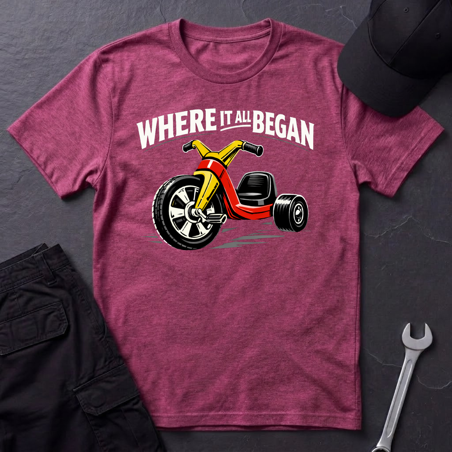 Where It All Began Bigwheel  T-Shirt