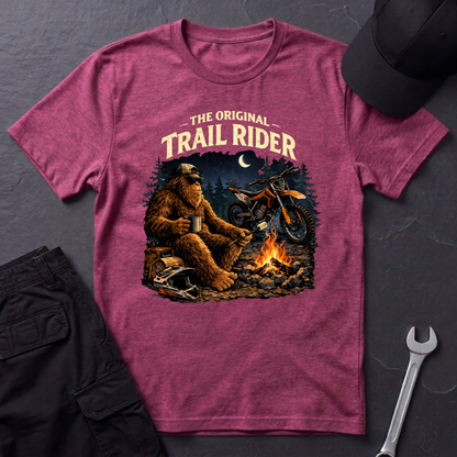 Bigfoot Trail Rider Campfire T-Shirt