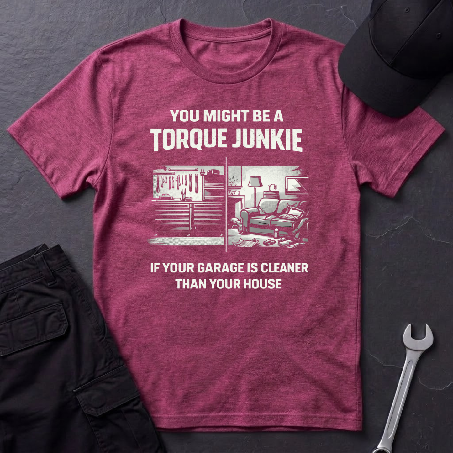 Garage Is Cleaner Than House  T-Shirt
