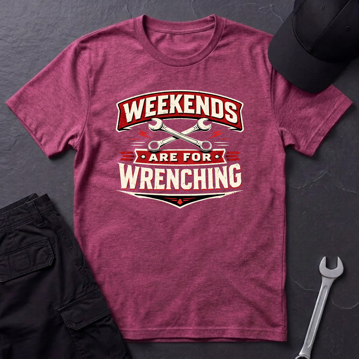 Weekends Are For Wrenching T-Shirt