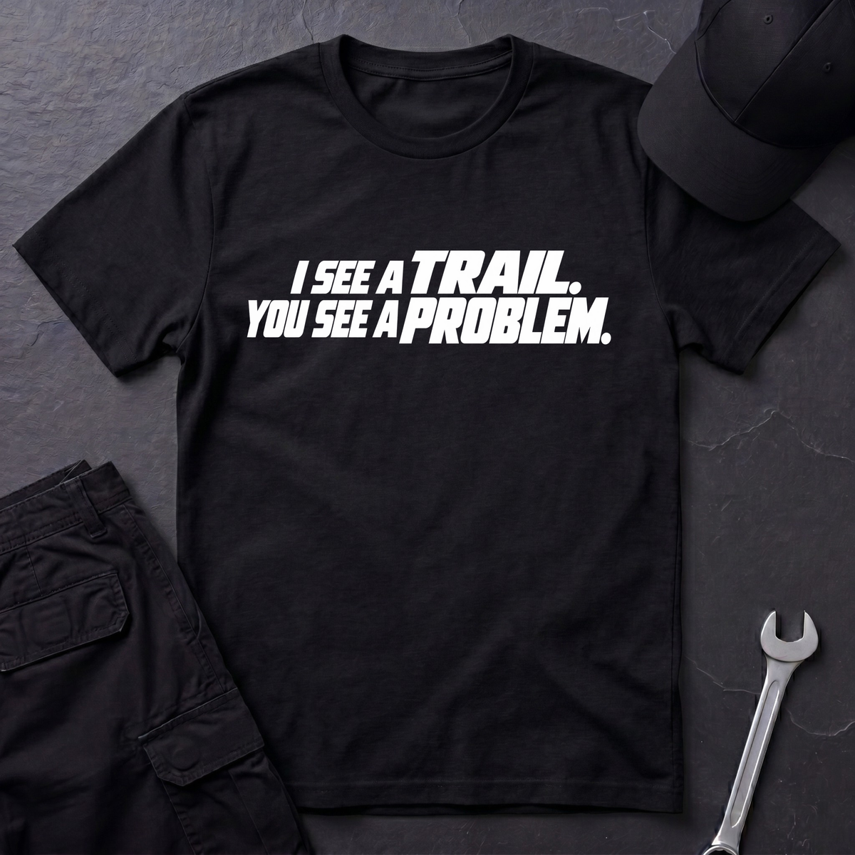 I See A Trail.  T-Shirt