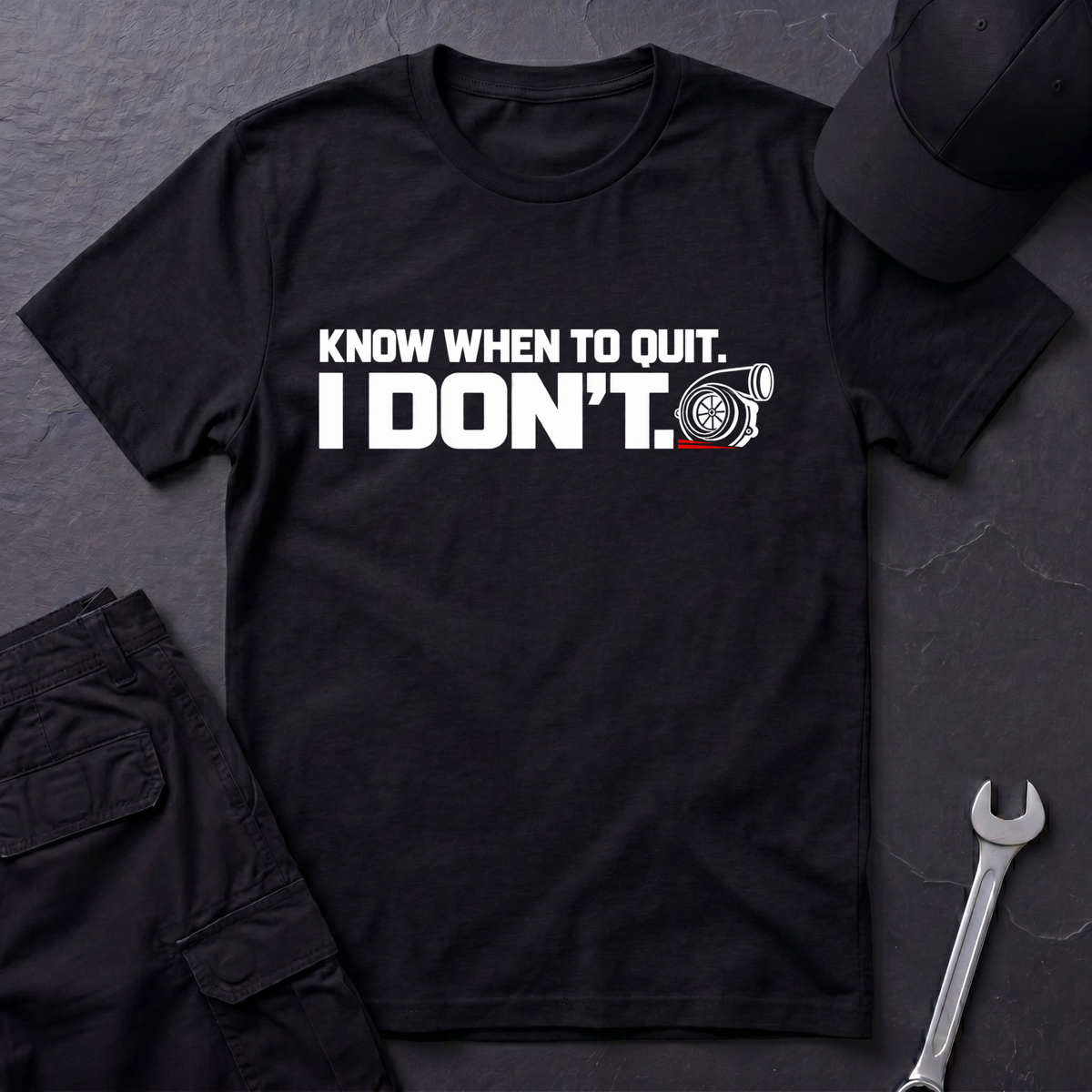 Know When To Quit  T-Shirt