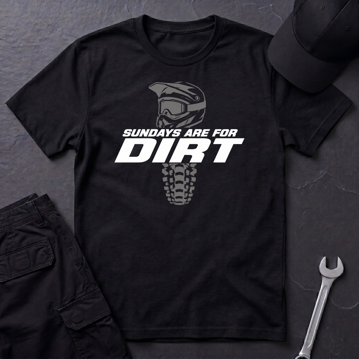 Sundays Are For Dirt   T-Shirt
