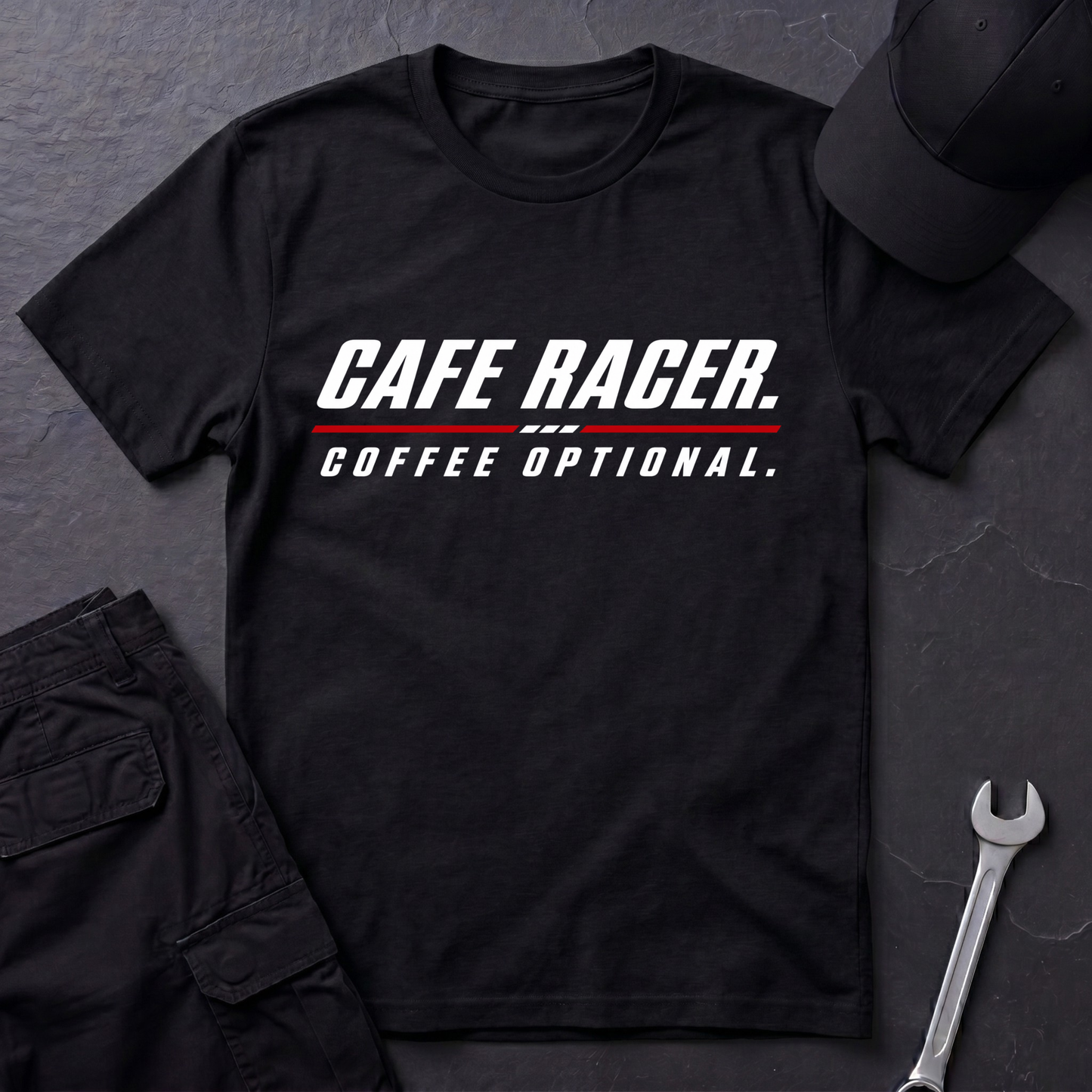 Coffee Optional.   T-Shirt