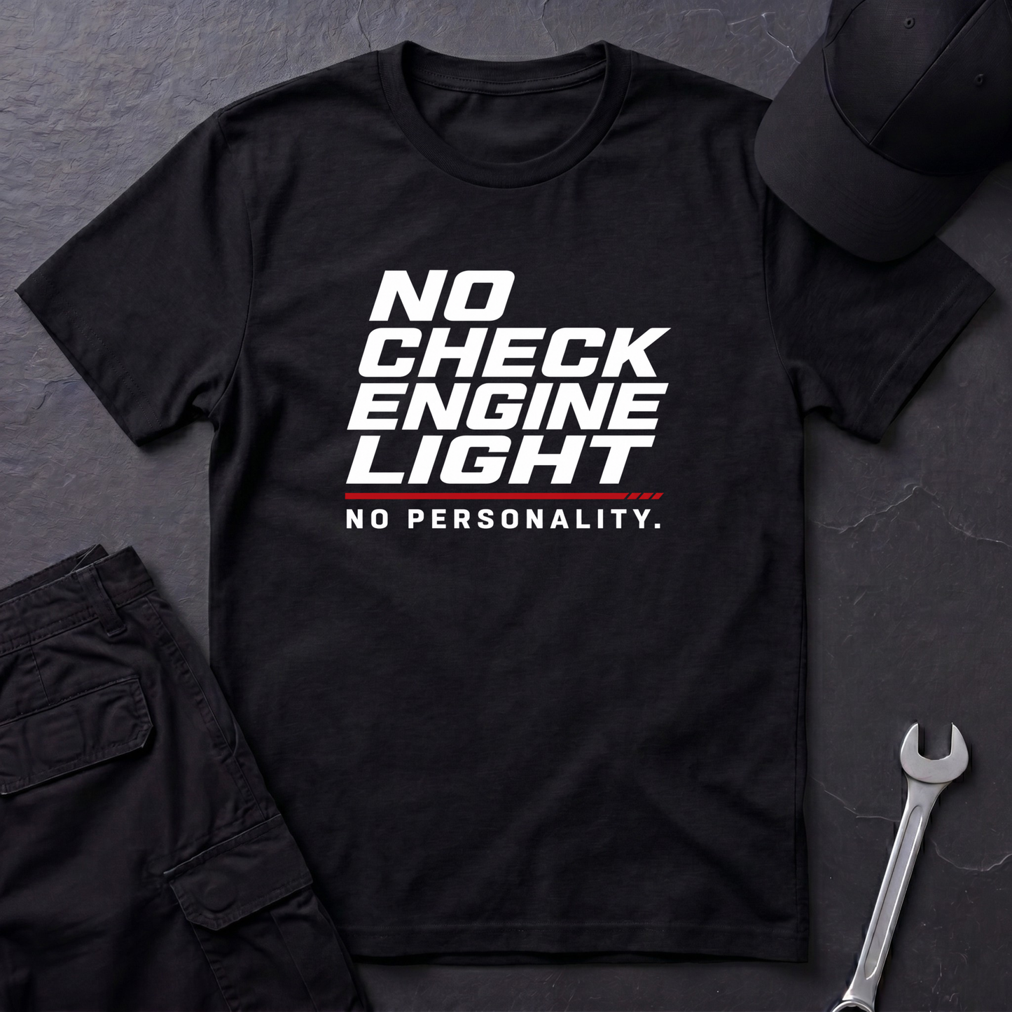 No Check Engine Light  T-Shirt