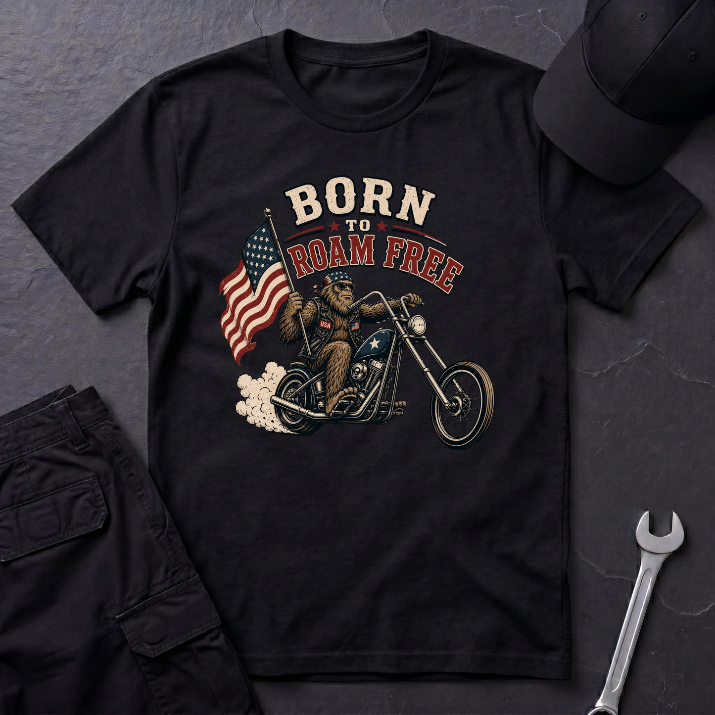 Born To Roam Free   T-Shirt