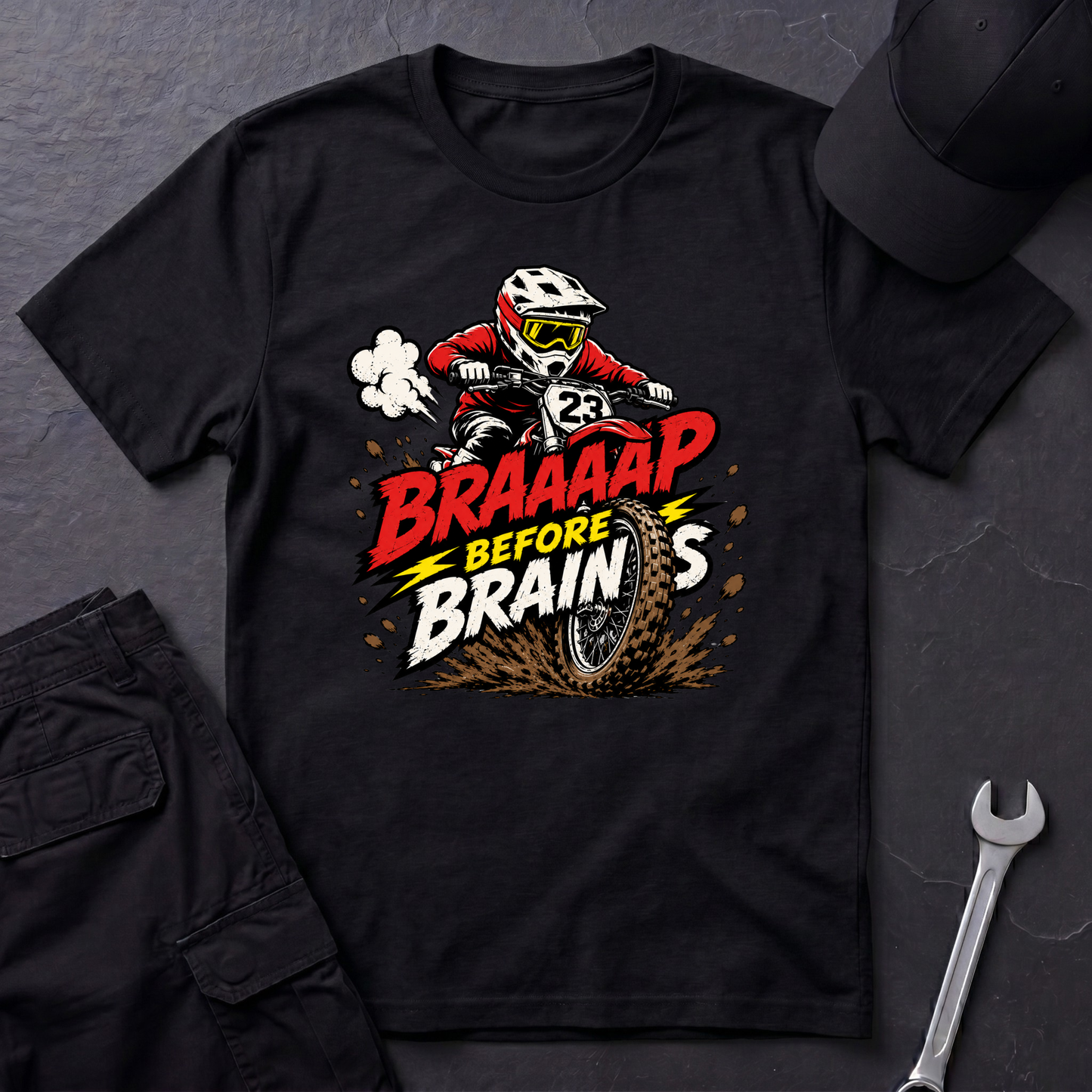 Braaaap Before Brains T-Shirt