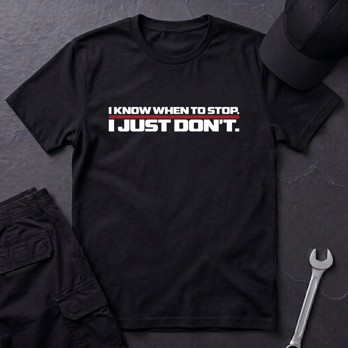When To Stop T-Shirt