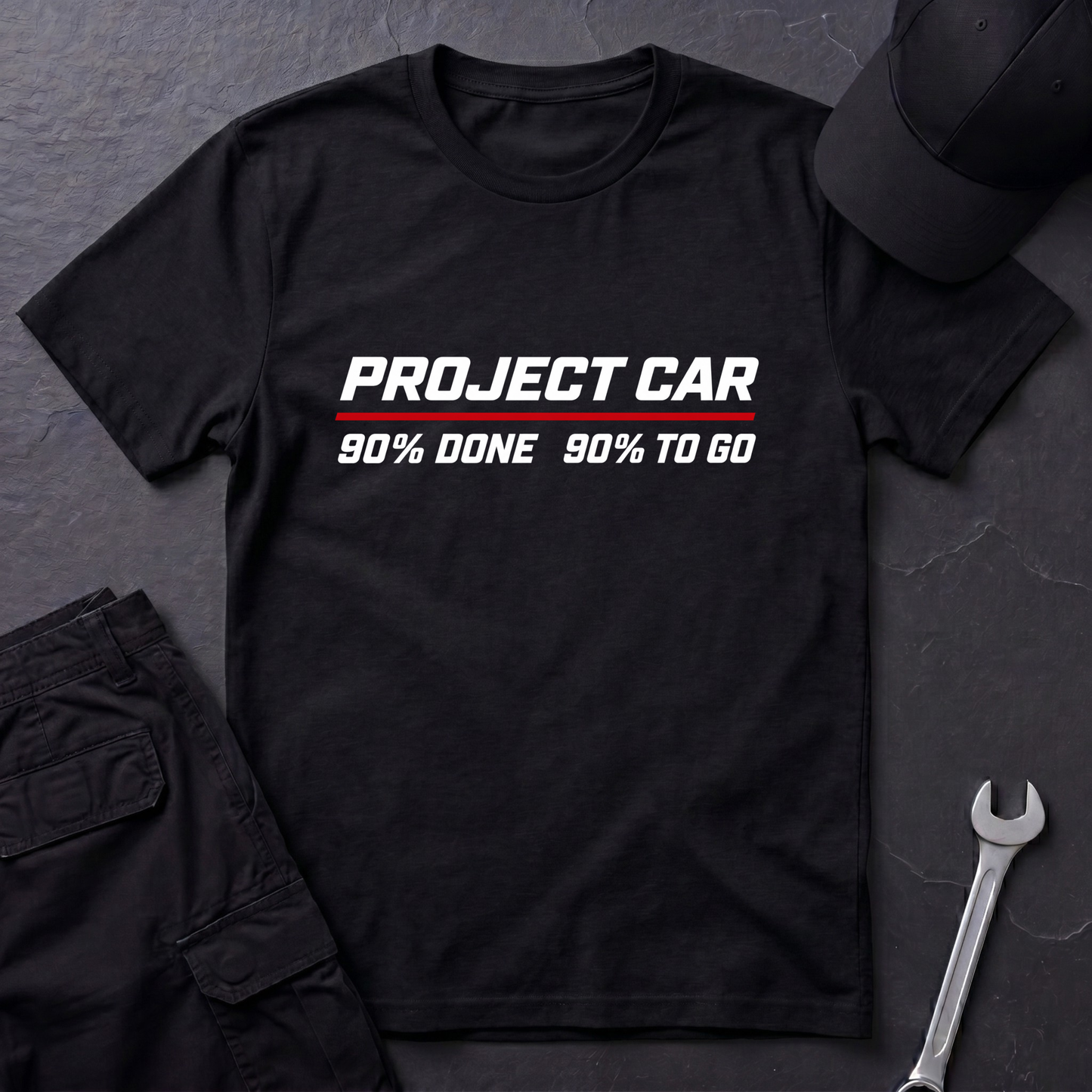 90% Done 90% To Go  T-Shirt
