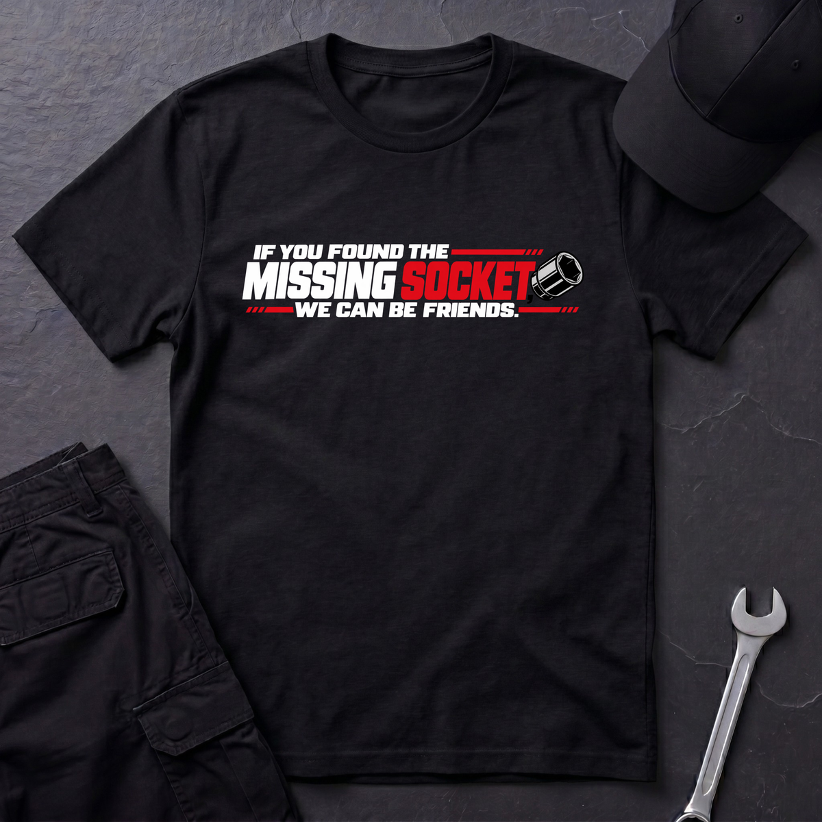 Missing Socket   T-Shirt