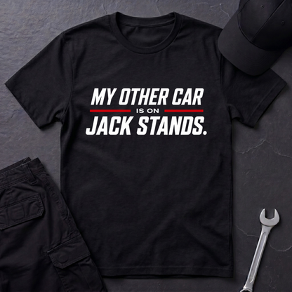 Other Car On Jack Stands  T-Shirt