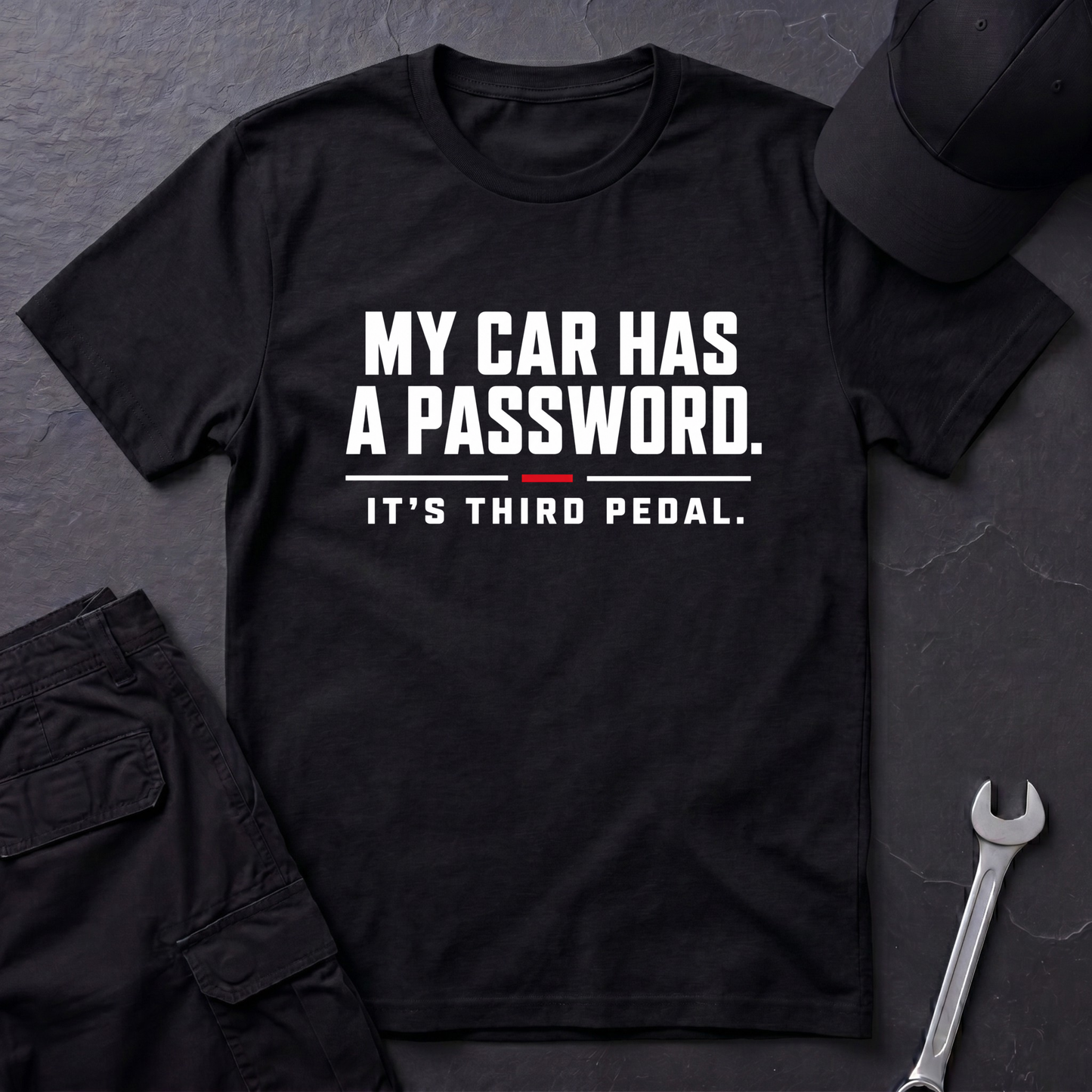 Car Has A Password  T-Shirt