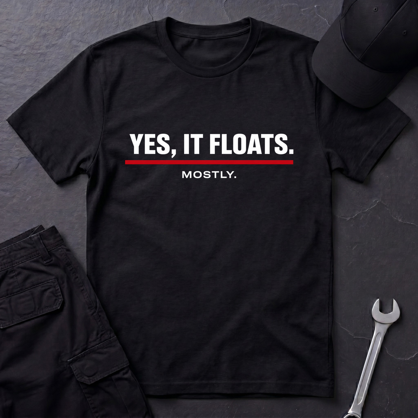 Yes, It Floats.   T-Shirt