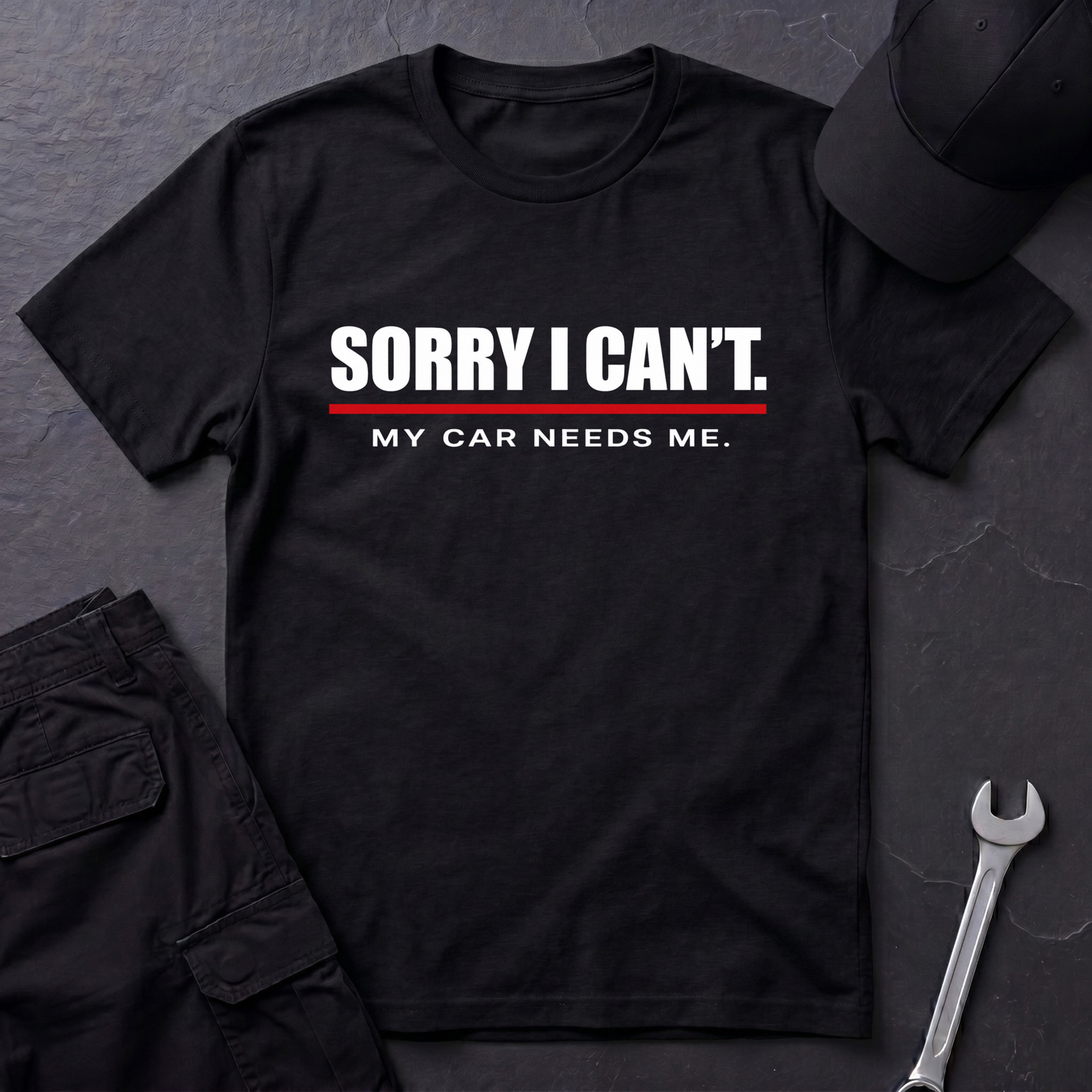 My Car Needs Me.   T-Shirt