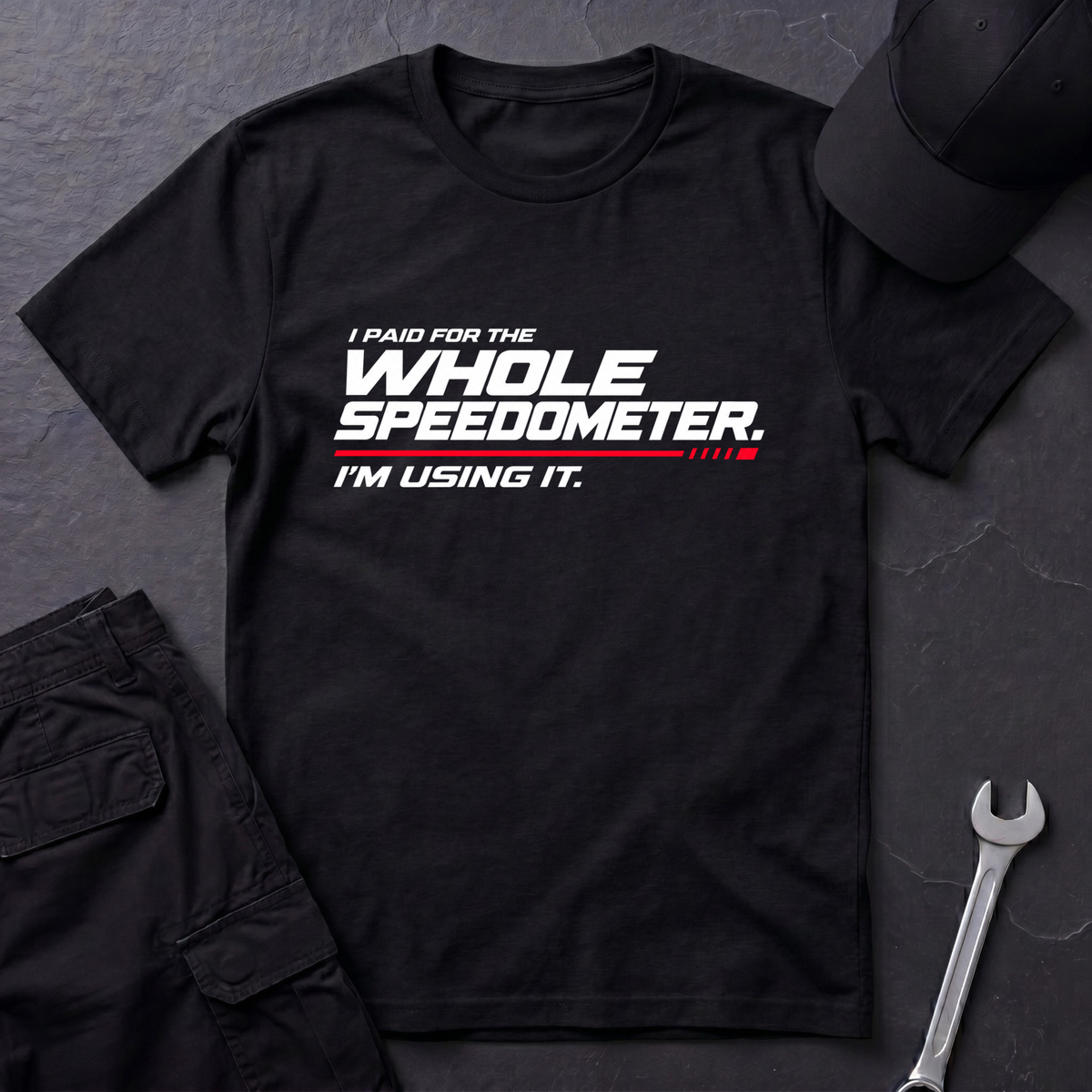 Whole Speedometer   T-Shirt