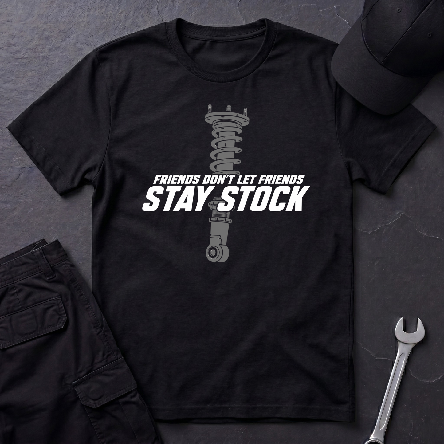 Friends Don't Stay Stock   T-Shirt