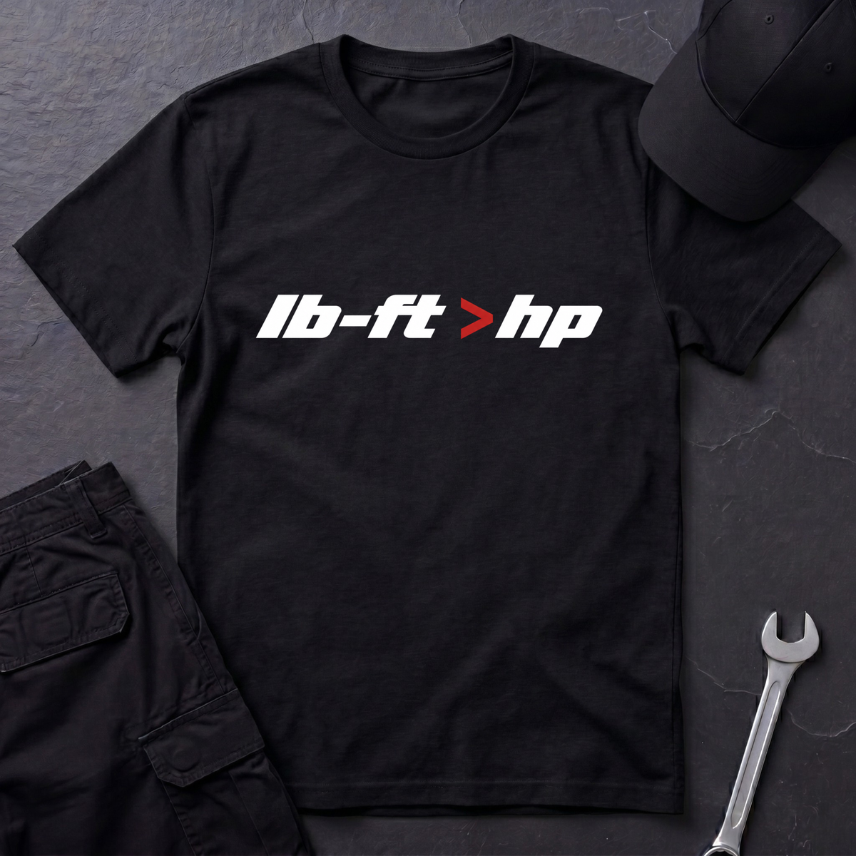 lb-ft > hp   T-Shirt