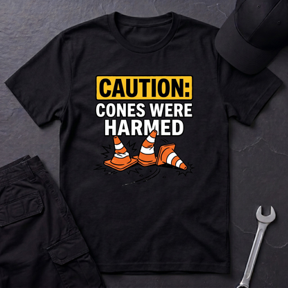 Autocross Cones Harmed  T-Shirt