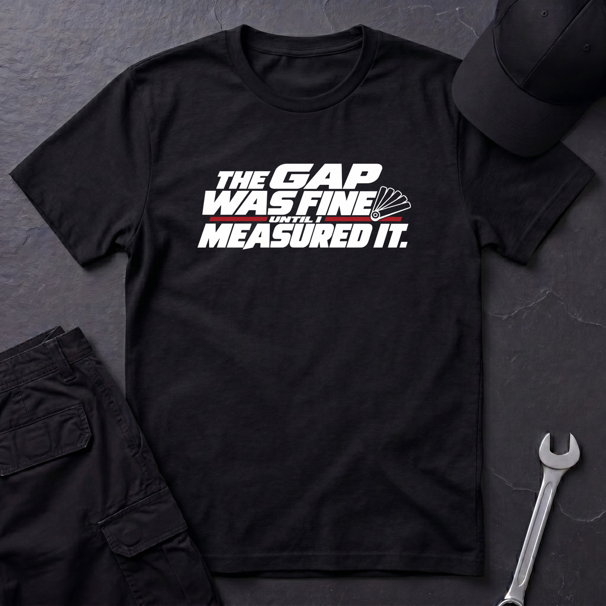The Gap Was Fine.  T-Shirt