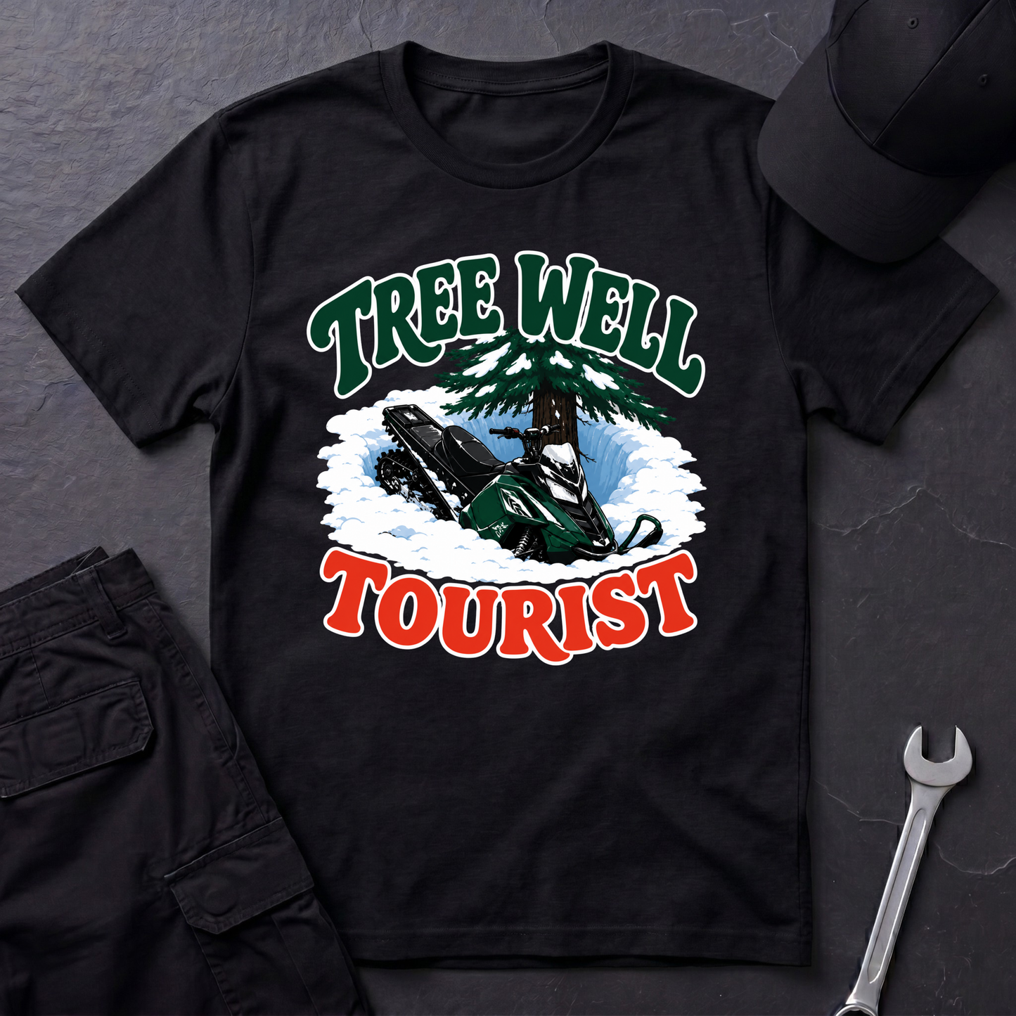 Tree Well Tourist  T-Shirt
