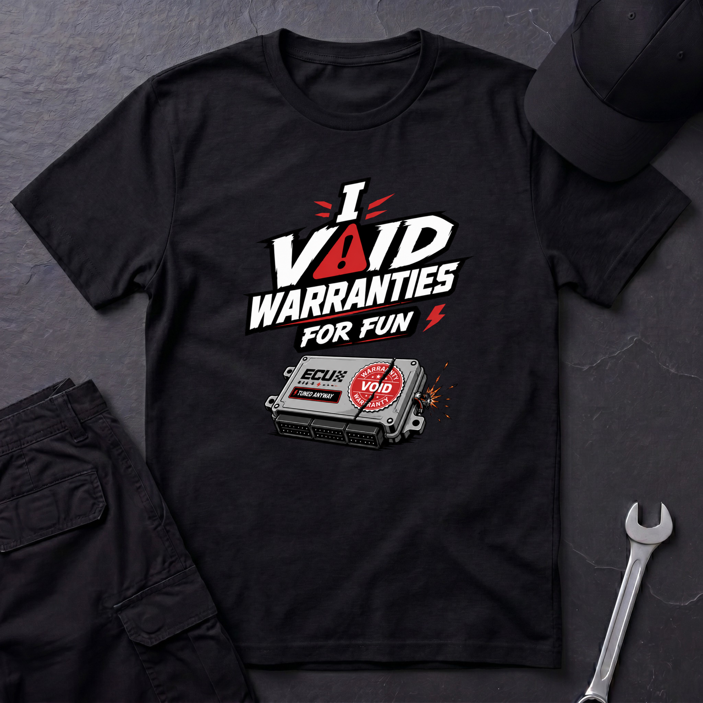 I Void Warranties  T-Shirt