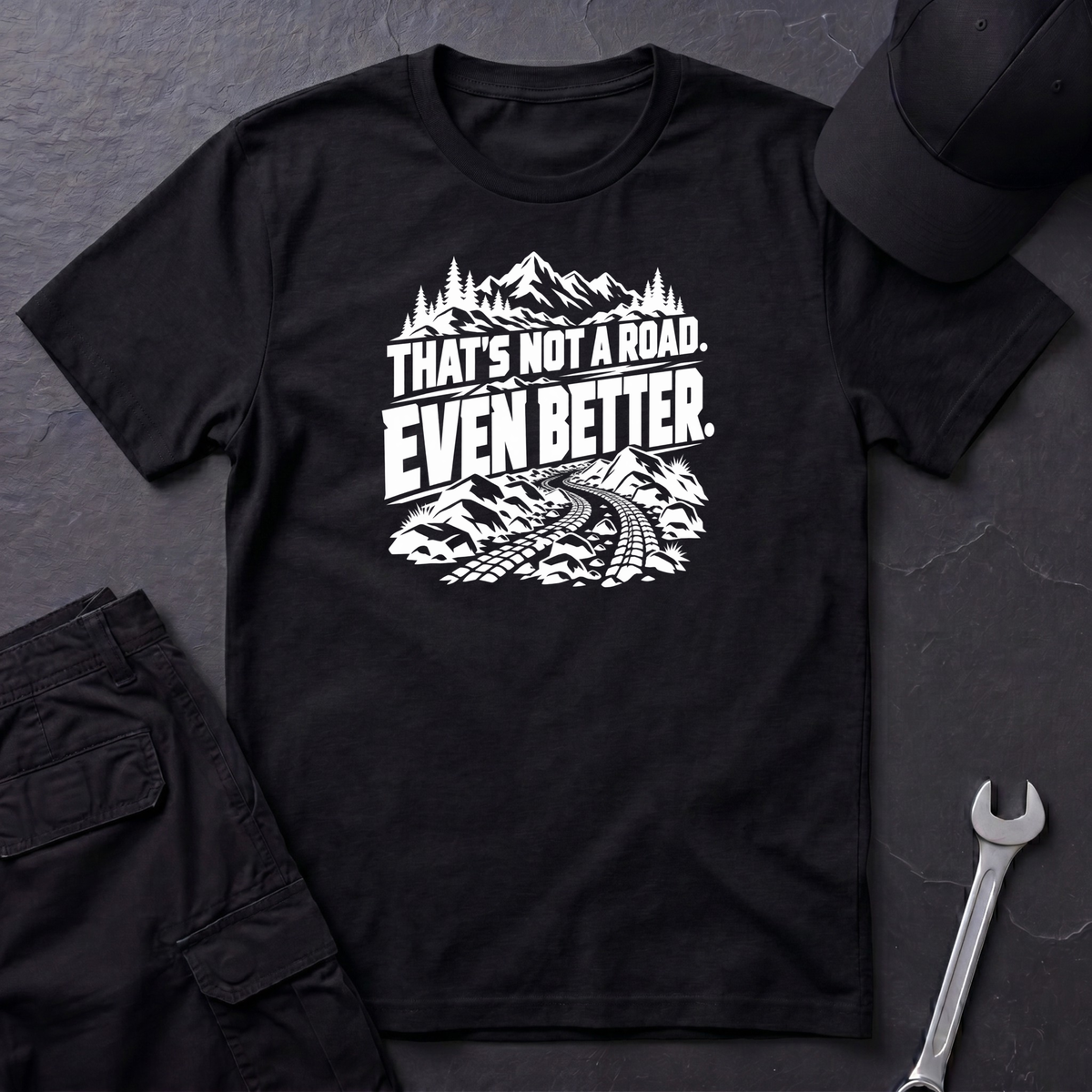 Not A Road  T-Shirt