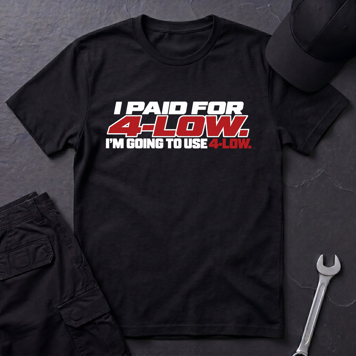 Paid For 4-Low  T-Shirt