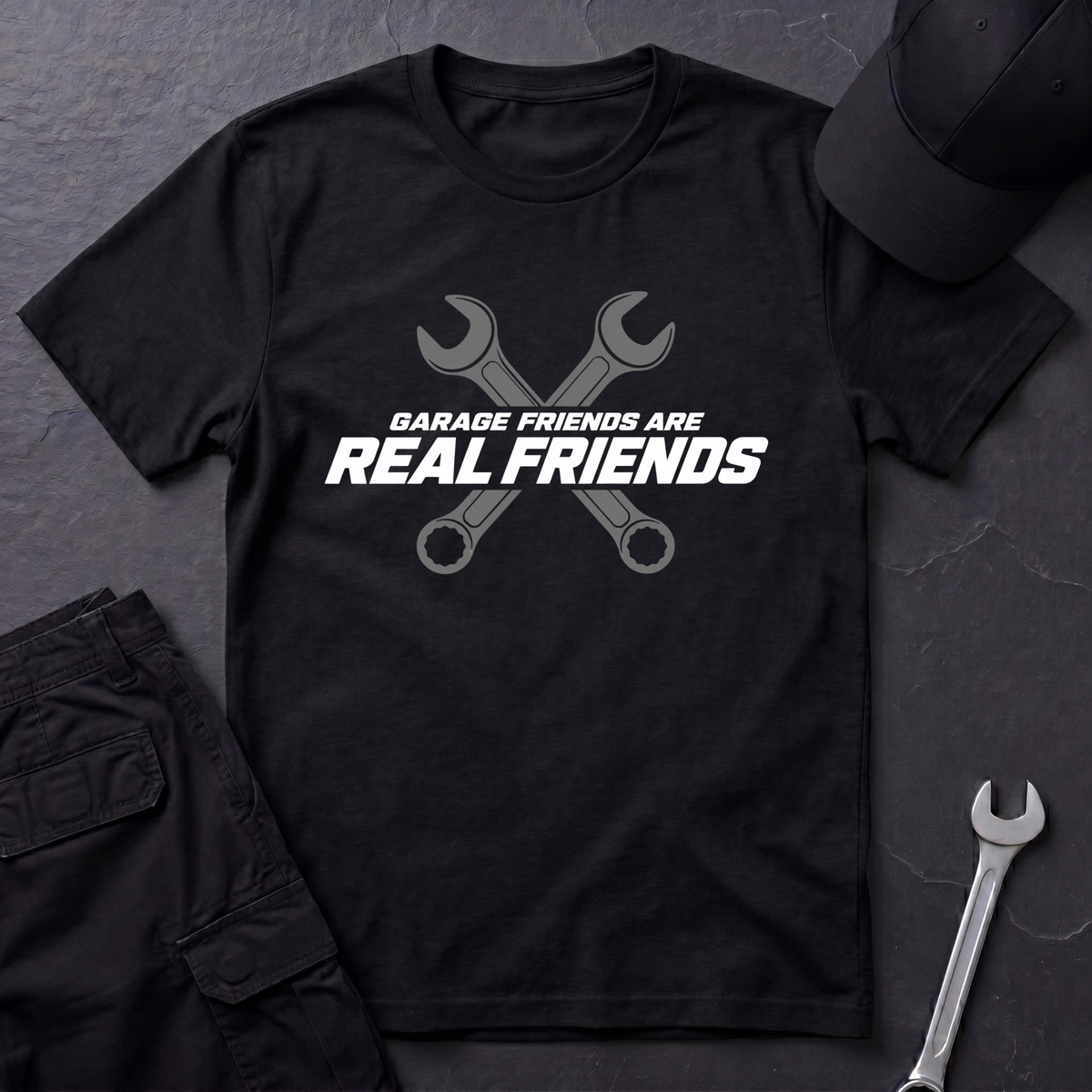 Garage Friends   T-Shirt