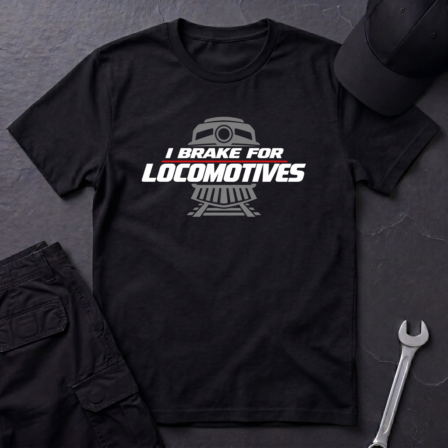 Brake For Locomotives   T-Shirt