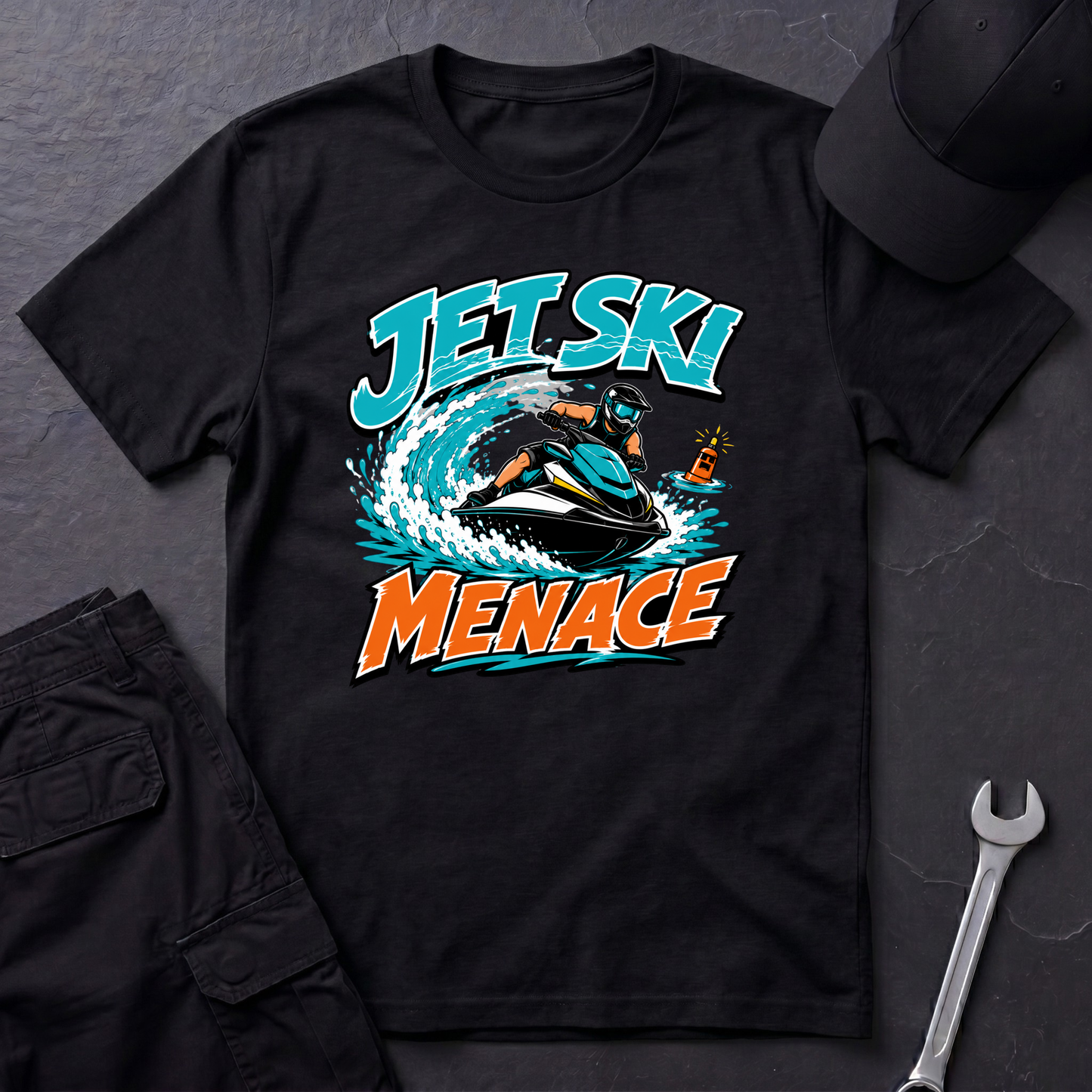 Jet Ski Menace  T-Shirt