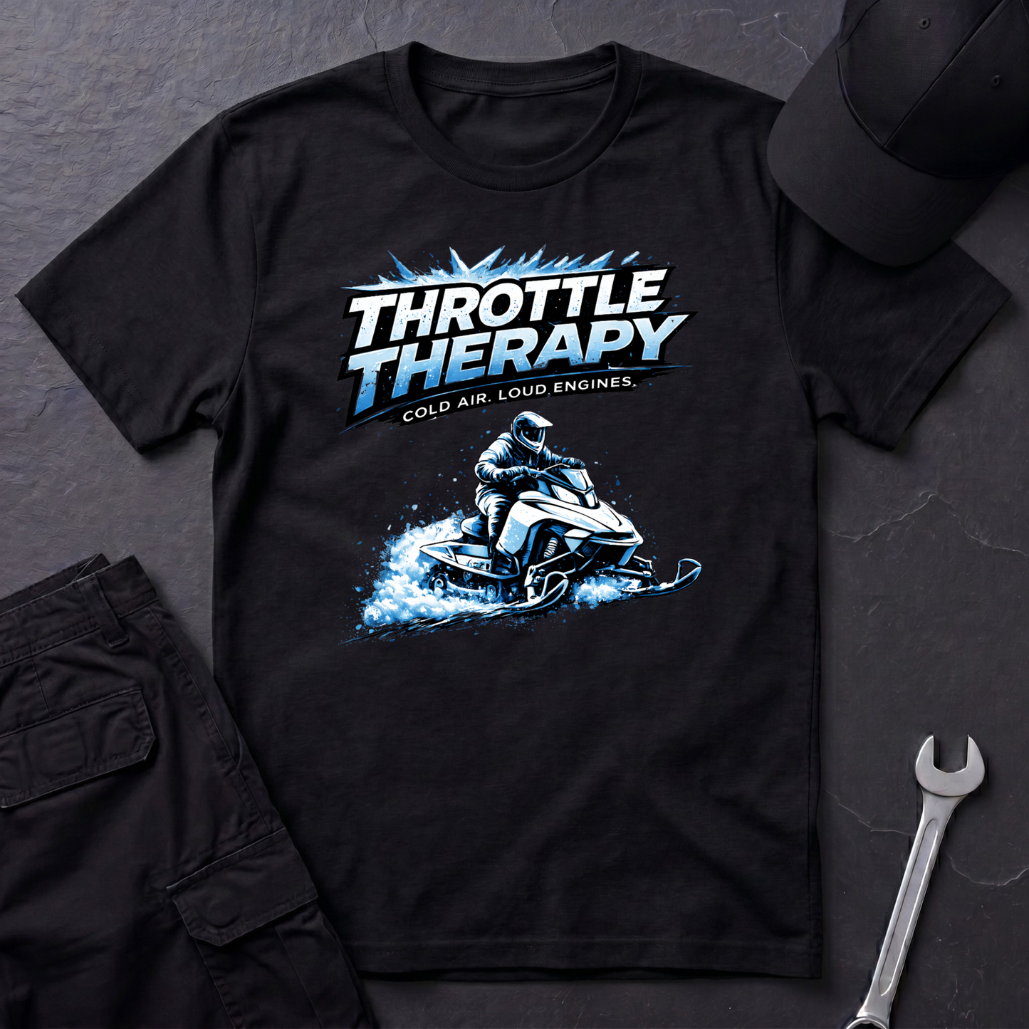 Throttle Therapy Snowmobile  T-Shirt
