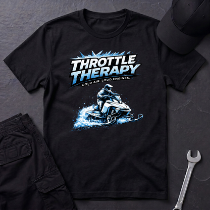 Throttle Therapy Snowmobile  T-Shirt