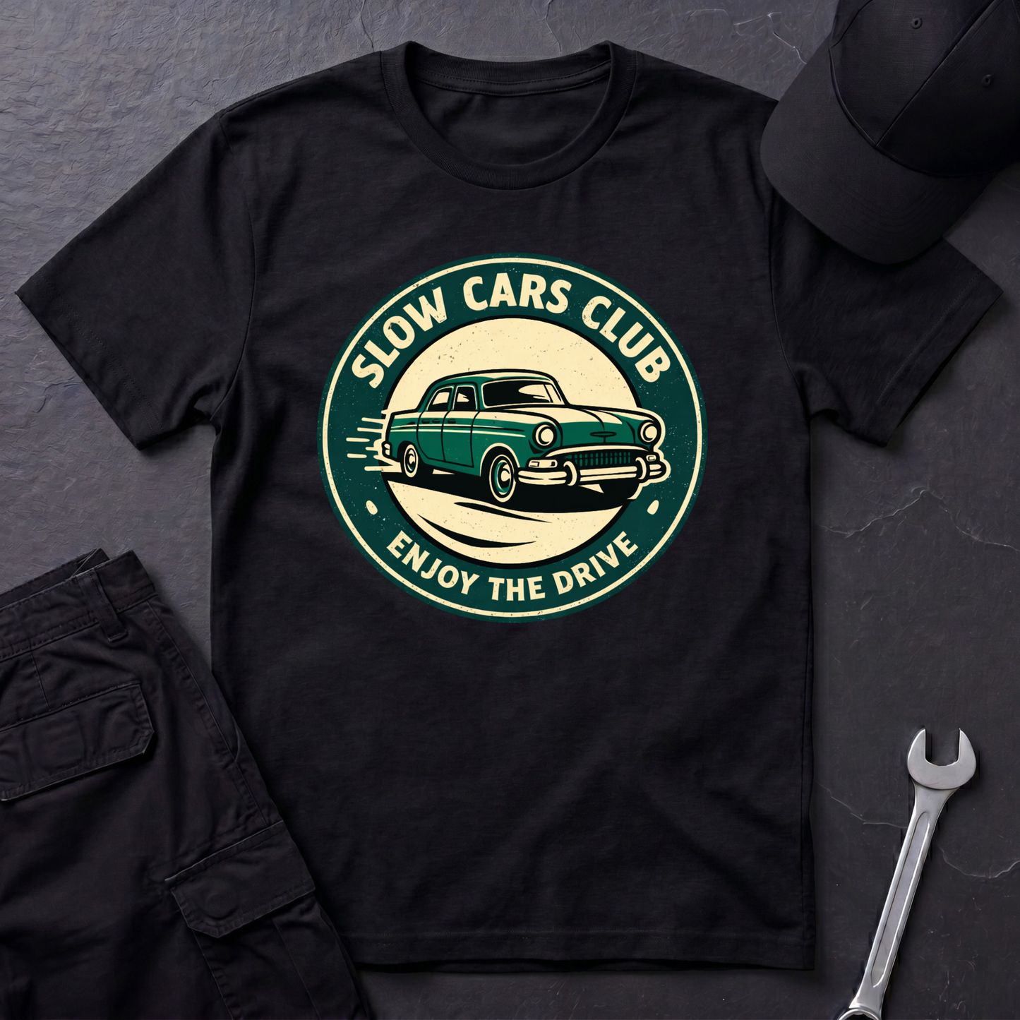 Slow Cars Club  T-Shirt