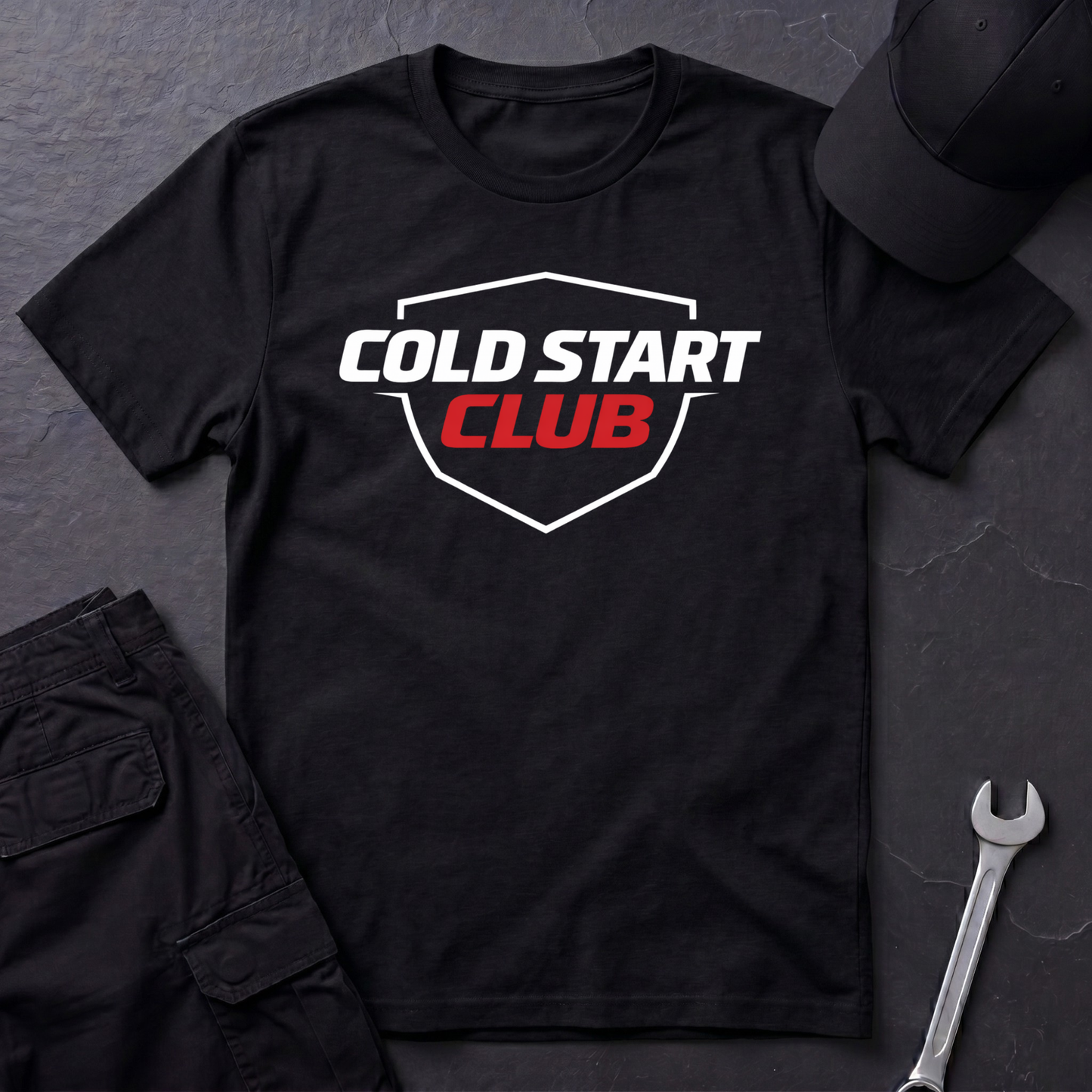 Cold Start Club badge T-Shirt