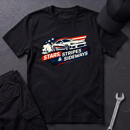 Stars,Stripes, And Sideways  T-Shirt