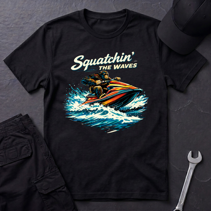 Squatchin' The Waves  T-Shirt