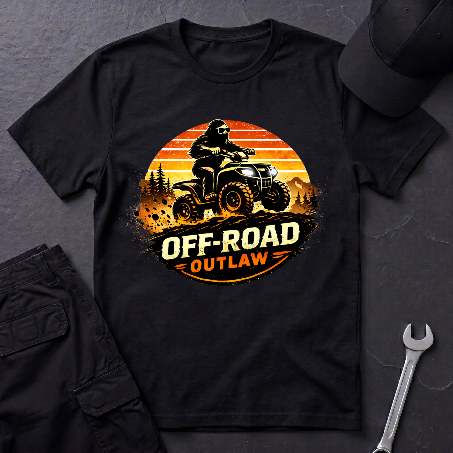 Off Road Outlaw Bigfoot  T-Shirt