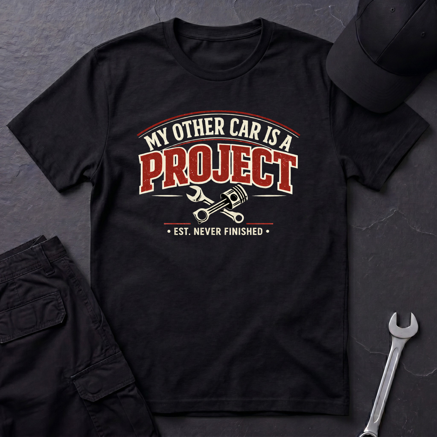 My Other Car Is A Project  T-Shirt