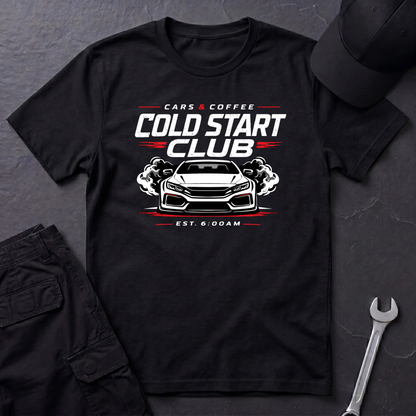 Cold Start Club Est 9:00AM T-Shirt