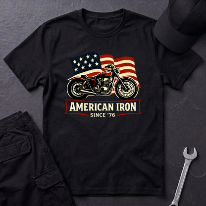 American Iron Motorcycle T-Shirt