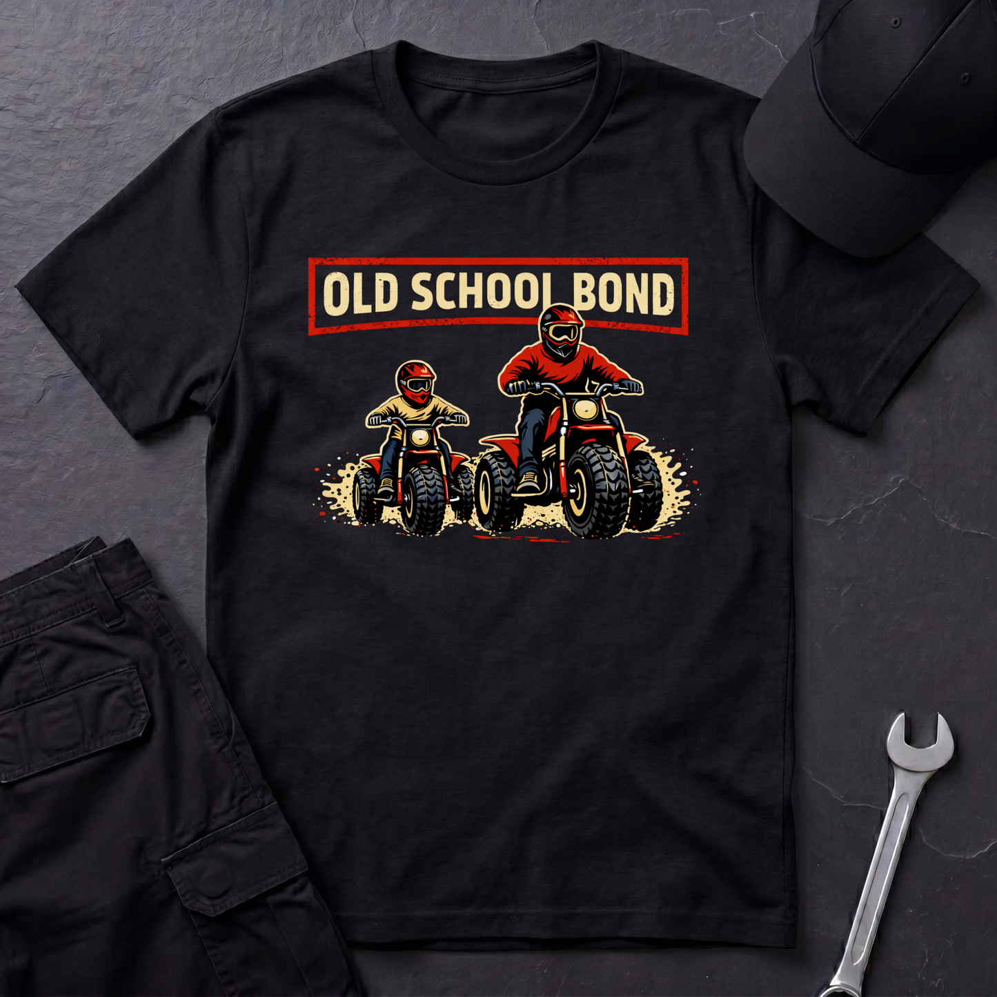 Old School Bond 3-Wheelers T-Shirt