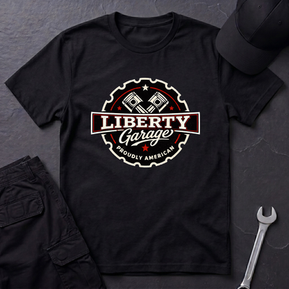 Liberty Garage  T-Shirt