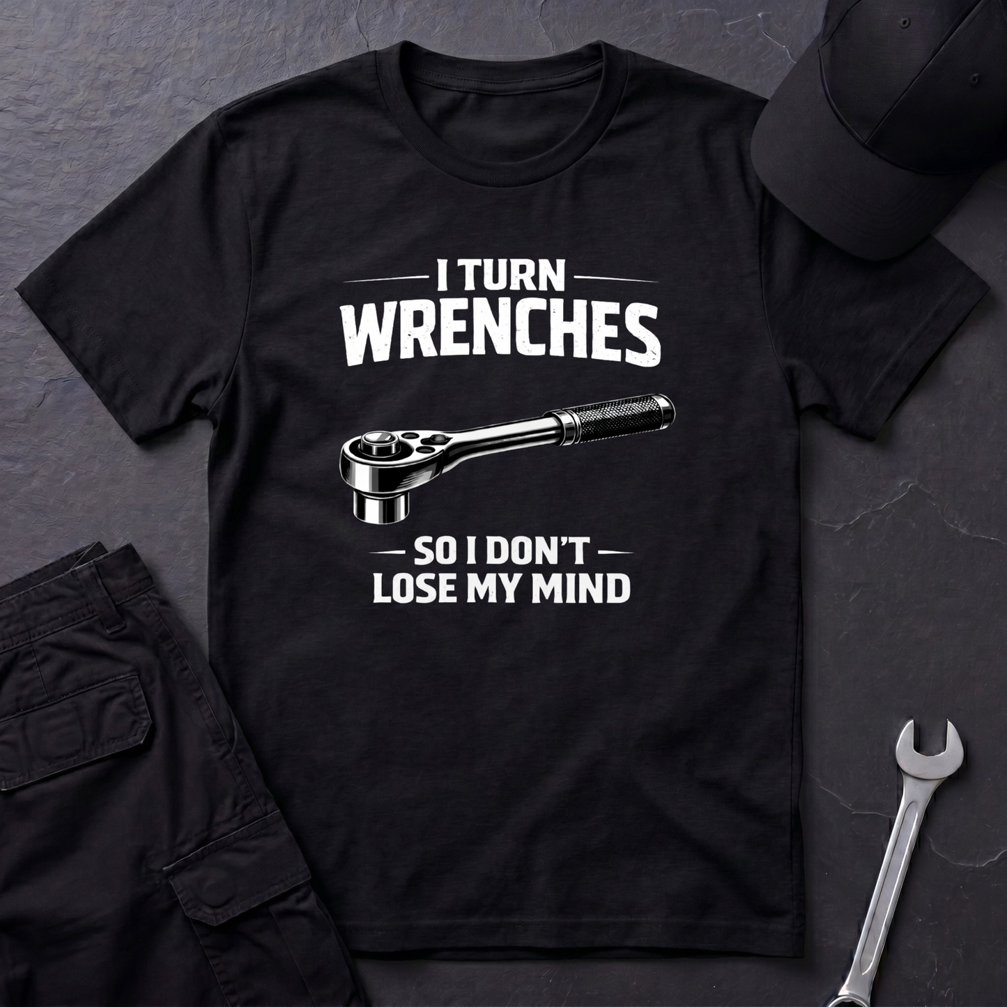 I Turn Wrenches  T-Shirt