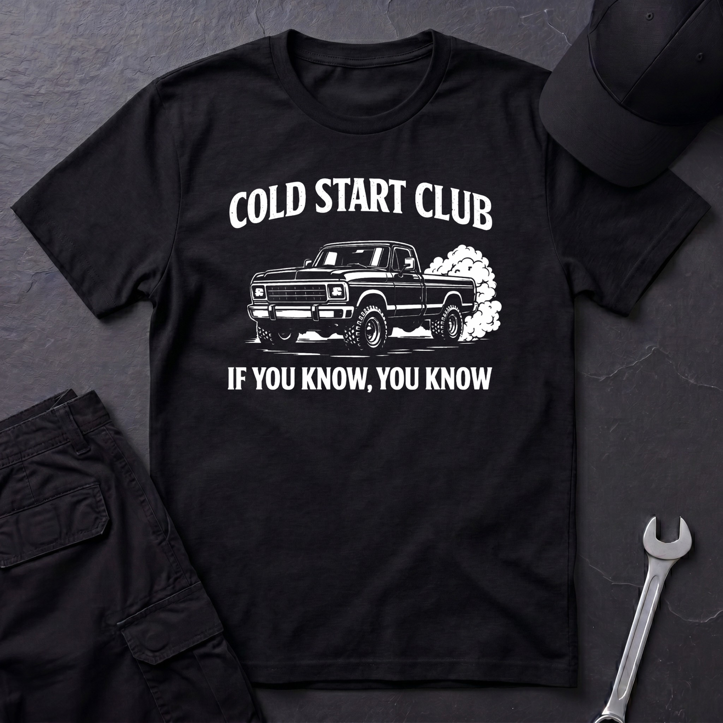 Cold Start Club Truck T-Shirt