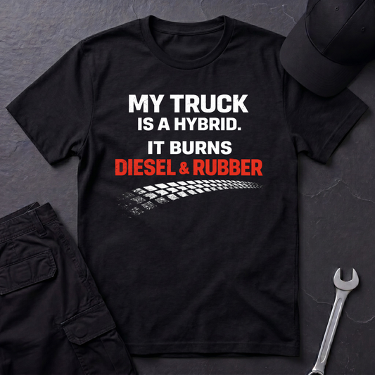 My Truck Is A Hybrid  T-Shirt